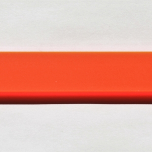 Acryl - Wechselfeilenboard rot matt fluoreszierend 3mm gerade